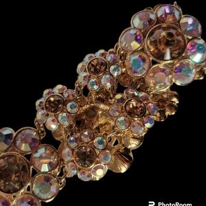 Kate Spade Crystal Flower Bracelet